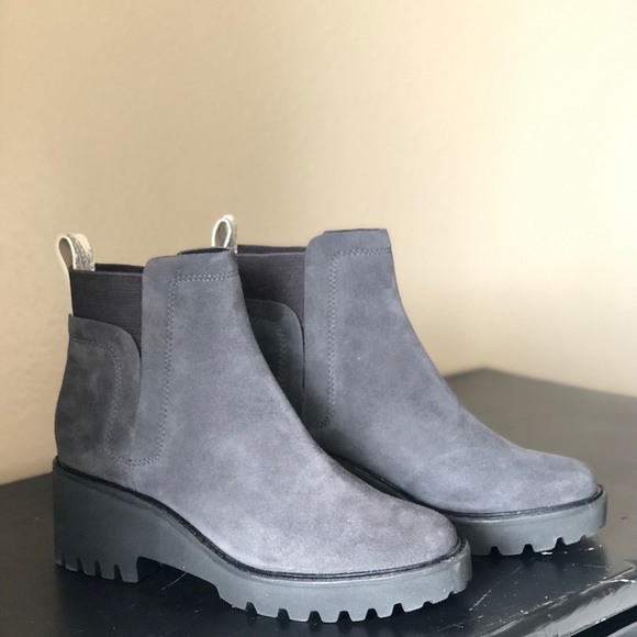 huey wedge bootie
